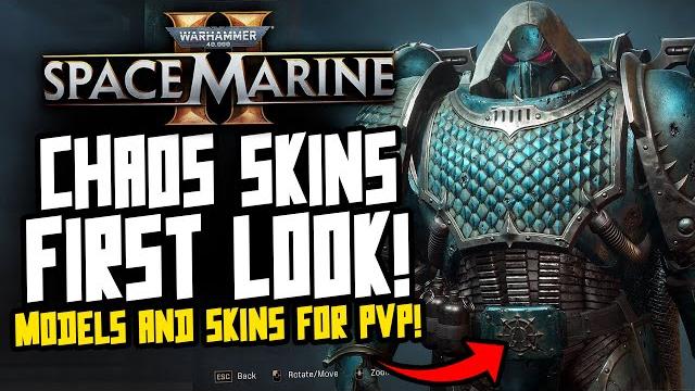 Space marine 2 chaos customization first look!