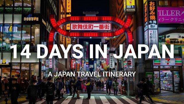 How to spend 14 days in japan  - a japan travel itinerary