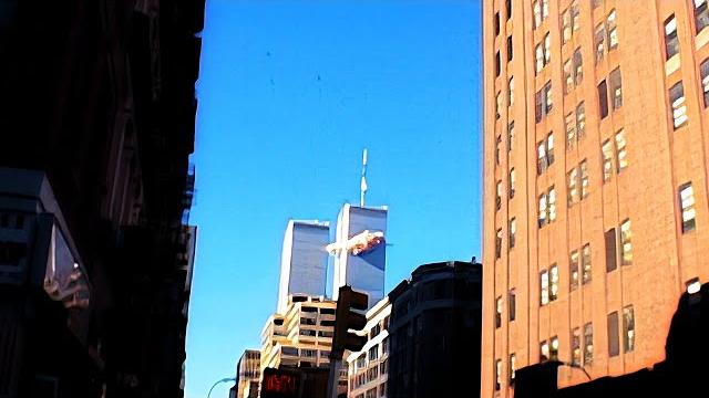 Wtc 9/11 | first plane hit in north tower | jules naudet video (remastered 60fps ai upscaled)