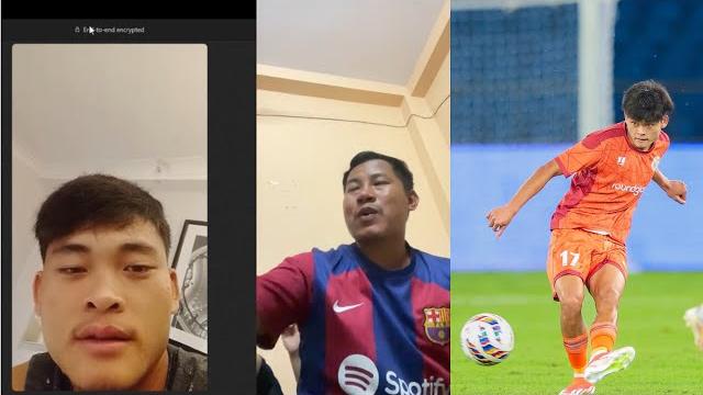 Manglenthang goal reaction, punjab fc playr manglenthang toh kihou lim na, next generation cup