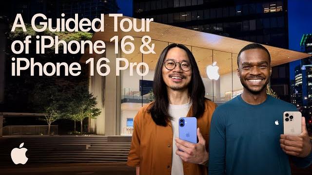 A guided tour of iphone 16 & iphone 16 pro | apple