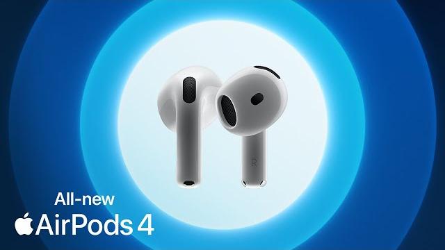 Introducing the all-new airpods 4 | apple