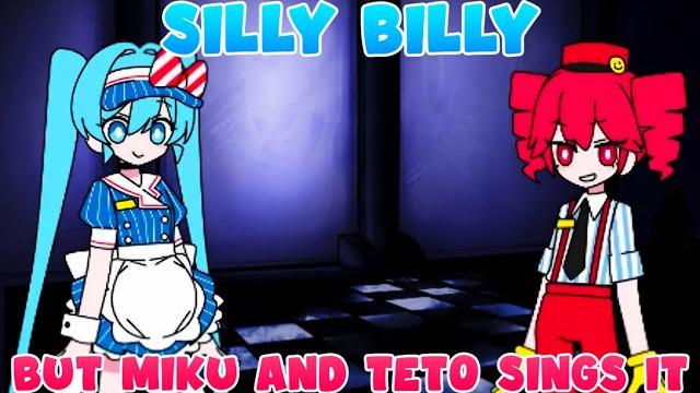 Fnf silly billy but miku and teto sings it(silly billy, mesmerizer cover)[check desc]