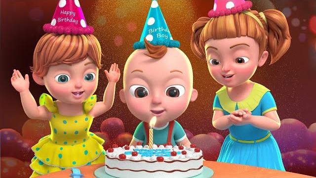 Happy birthday song | beepbeep nursery rhymes & kids songs