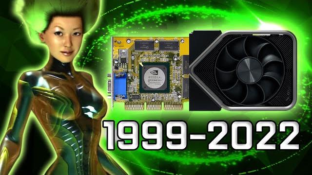 The evolution of nvidia geforce graphics (1999-2022)