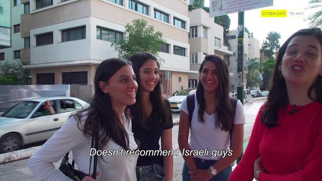 Israelis give advice on dating israelis - part 1  // learn hebrew // citizen café tlv