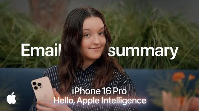 Apple intelligence | email summary | iphone 16 pro