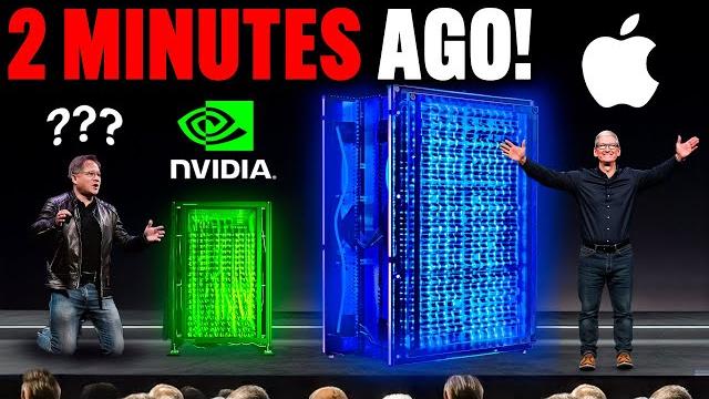 Nvidia will get destroyed after this new invention from apple!