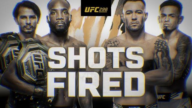 Ufc 296: edwards vs covington - shots fired | official trailer | december 16