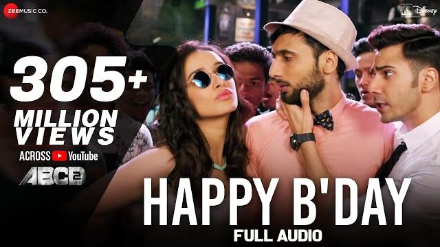 Happy bday full song | abcd 2 | varun dhawan - shraddha kapoor | sachin - jigar | d. soldierz