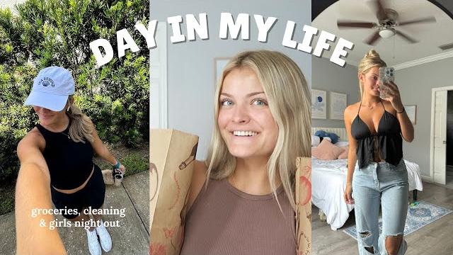 A typical day in my life (productive day, grocery shopping, grwm)