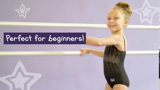 Gk stars - leotards for gymnastics and dance - perfect for beginners