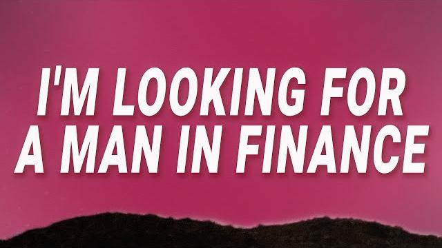 Girl on couch - i'm looking for a man in finance (man in finance) (lyrics) ft. billen ted