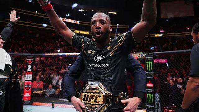 Leon edwards octagon interview | ufc 296