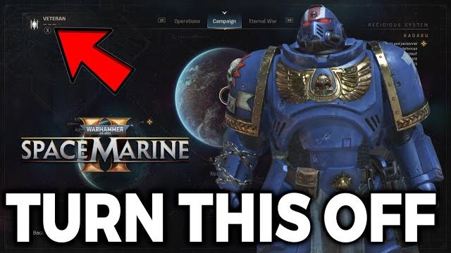 8 space marine 2 settings you need to turn off now