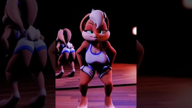 Lola bunny 3d animation #spacejam2 #lolabunny #giantess #lola #blob #3danimation #vore #sexy #furry