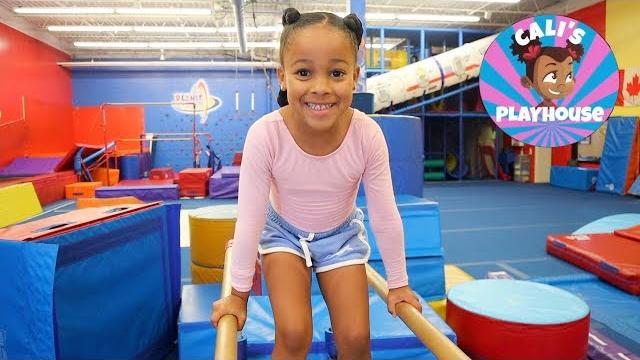 Gymnastics with cali | cali's playhouse