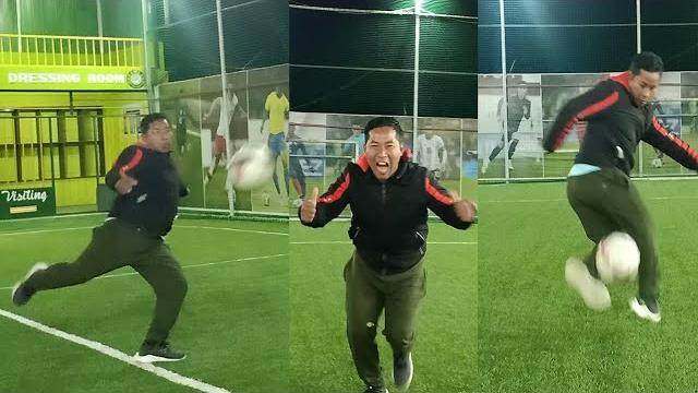 Finishing trick || quicky beat opponent || football drills || soccer drills || jerry kai kilong