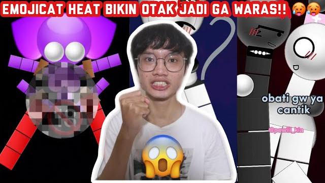 Emojicat heat haram bikin otak ga waras!!! bocil jangan nonton!!!