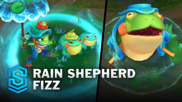 Rain shepherd fizz skin spotlight - pre-release - pbe preview - league of legends