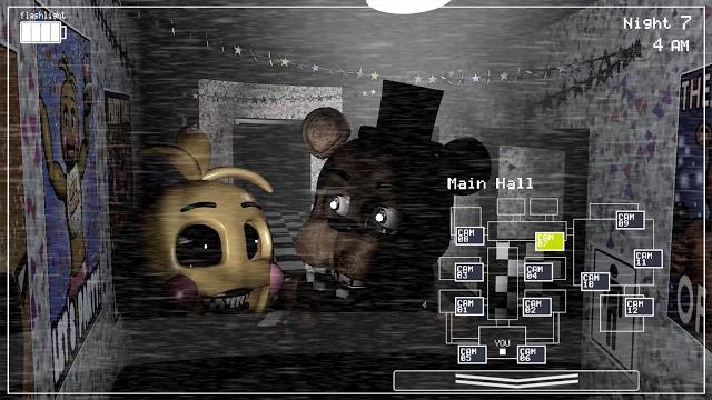 Toy chica & withered freddy fnaf in real time animated