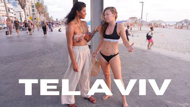 What are israeli's wearing in tel aviv?