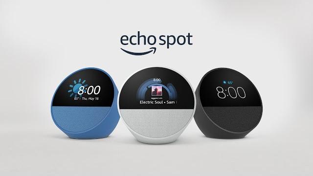 All-new echo spot (2024 release) | amazon alexa