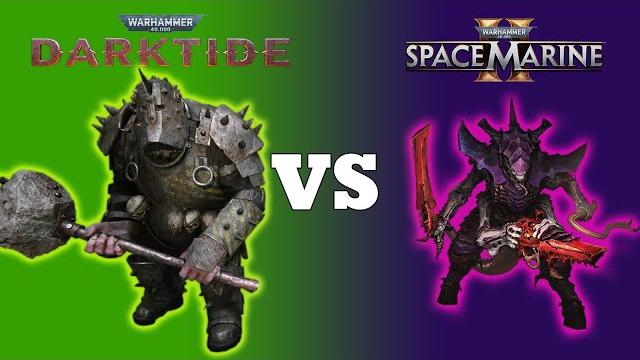 1500-hour darktide player takes on space marine 2! | how does it compare?