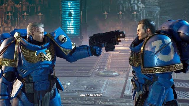 Space marine 2 titus betrayal scene - warhammer 40k